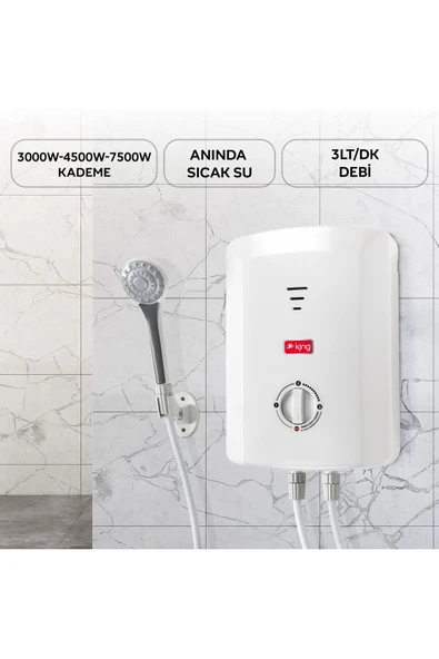 King K-7008 Ekvator Şofben ürün görseli 1