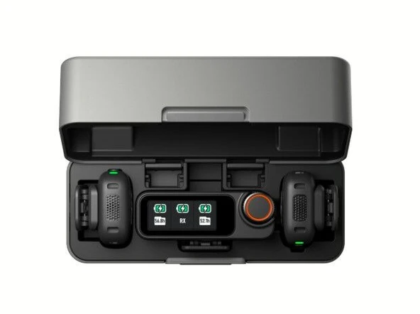 DJI Mic 3 Kablosuz Mikrofon Seti (2 Kişilik) - Resim 3