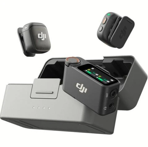 DJI Mic 3 Kablosuz Mikrofon Seti (2 Kişilik) ürün görseli 1