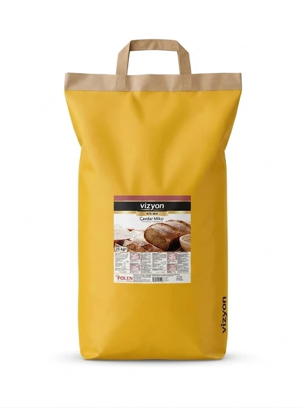 VİZYON ÇAVDAR EKMEĞİ MİKSİ (25 KG.) ürün görseli 1