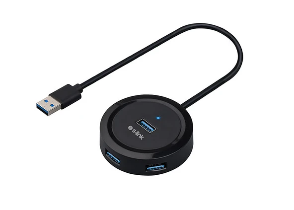 Swapp 4 Port Usb 3.0 Gri Hub SW-U300 ürün görseli 1