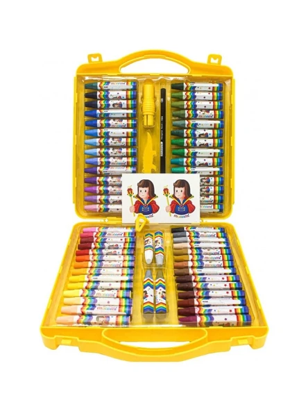 Monami Pastel Boya Çantalı 55+5 Renk - Resim 2