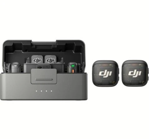 DJI Mic 3 Kablosuz Mikrofon Seti (2 Kişilik) - Resim 4