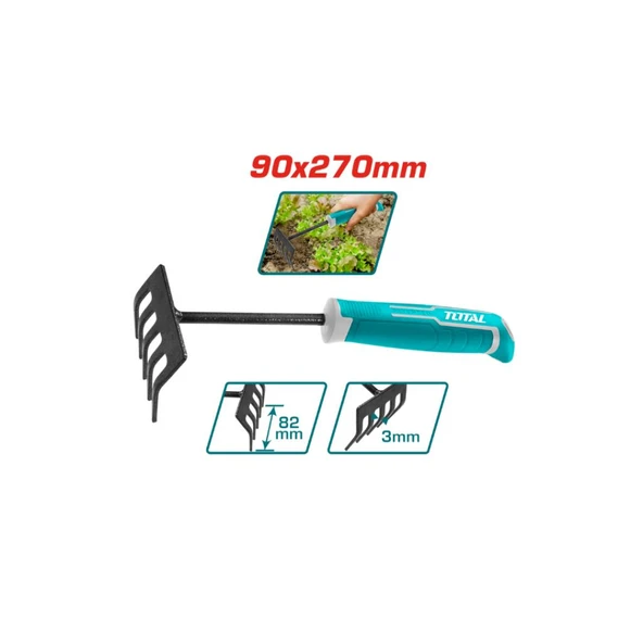 TOTAL Bahçe Tırmığı - THFTR1008 ürün görseli 1