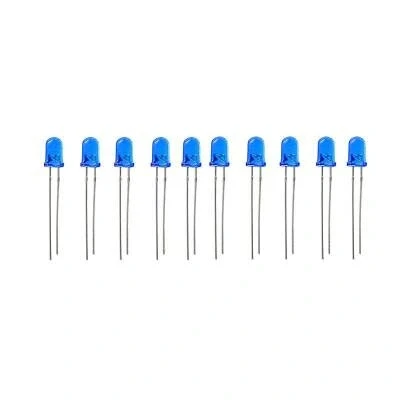 5mm Mavi Led Paketi - 10 Adet ürün görseli 1