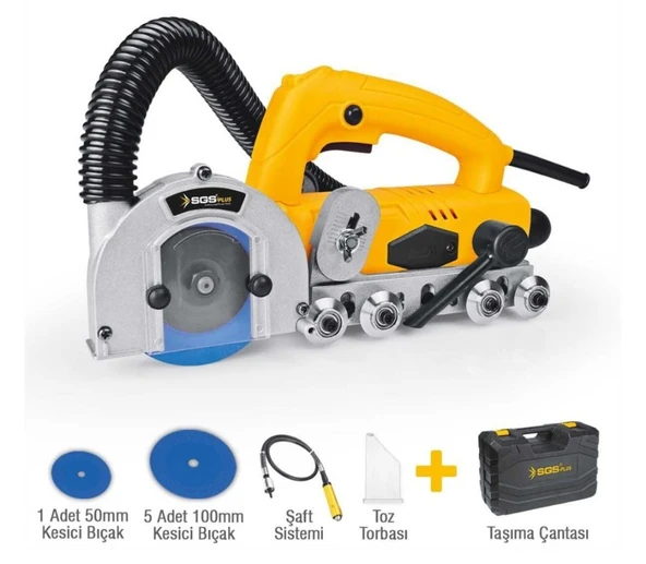 SGS PLUS SGS5296 DERZ TEMİZLEME VE KESME MAKİNASI 1200 WATT ürün görseli 1