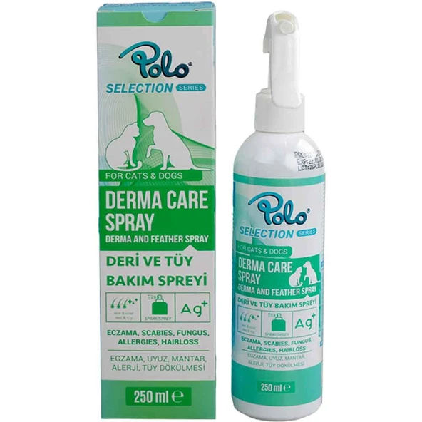 Polo Kedi Köpek İçin Deri ve Tüy Bakım Spreyi 250 Ml ürün görseli 1