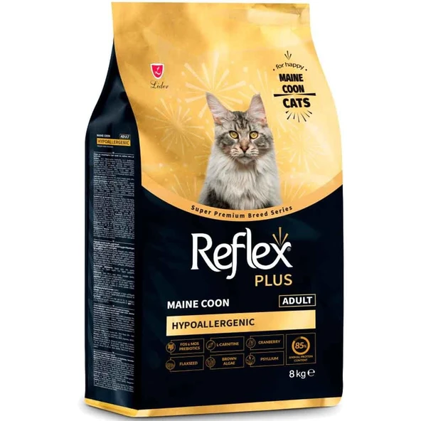 Reflex Plus Hipoalerjenik Maine Coon Kedi Maması 8 Kg ürün görseli 1