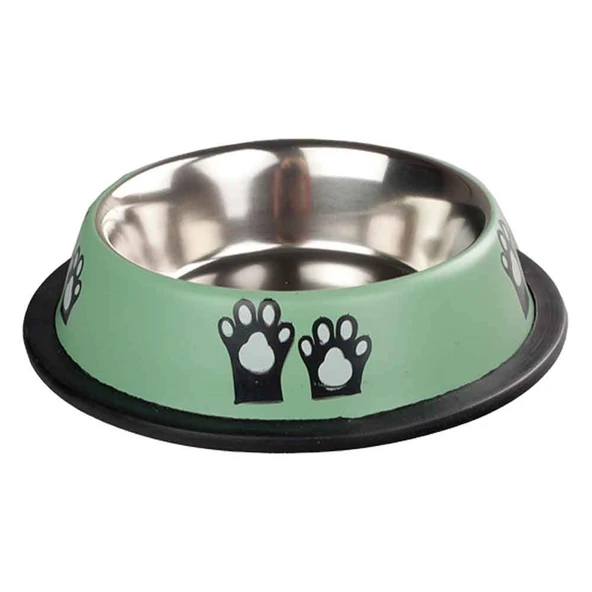 Ankur Oripet Pati Desenli Metal Mama ve Su Kabı Yeşil 16 Oz 15,5 Cm ürün görseli 1