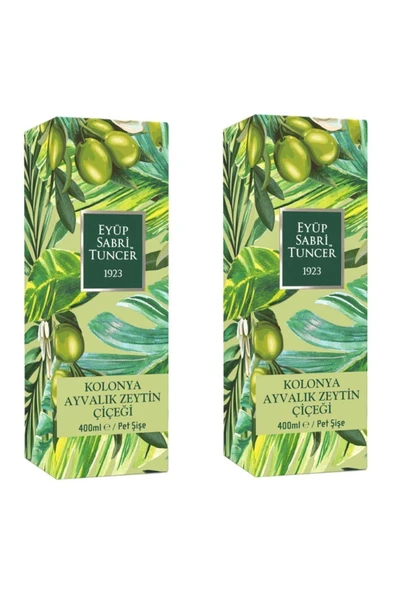 Eyüp Sabri Tuncer Ayvalık Zeytin Çiçeği Kolonyası 400 ml - Pet Şişe x2 Adet ürün görseli 1