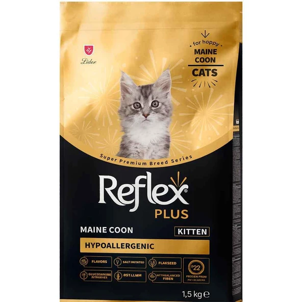 Reflex Plus Maine Coon Yavru Kedi Maması 1,5 Kg ürün görseli 1