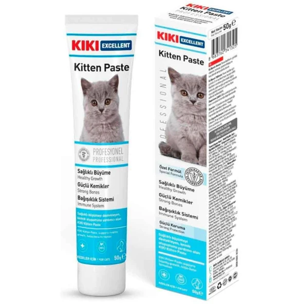 KIKI Excellent Kitten Paste Vitamin 50 Gr ürün görseli 1