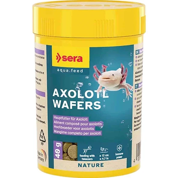 Sera Axolotl Wafers 100 Ml Aksolot Yemi ürün görseli 1