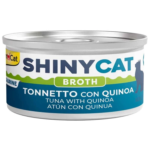 Gimcat Shinycat Kedi Konservesi Kinoalı ve Ton Balıklı 70 Gr ürün görseli 1
