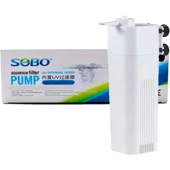 Sobo Akvaryum İç Filtre Yeni Nesil Beyaz 12 W 500 Lt/h ürün görseli 1