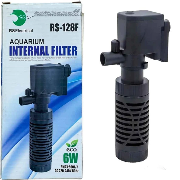 RS Akvaryum İç Filtre 500 L/H 6W-128F ürün görseli 1