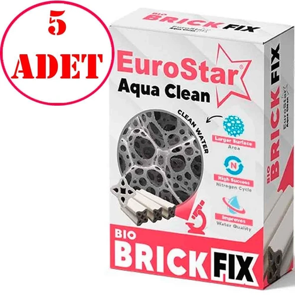 Eurostar Akvaryum Filtre Malzemesi Bio Brick Fix 500 Ml 5 AD ürün görseli 1