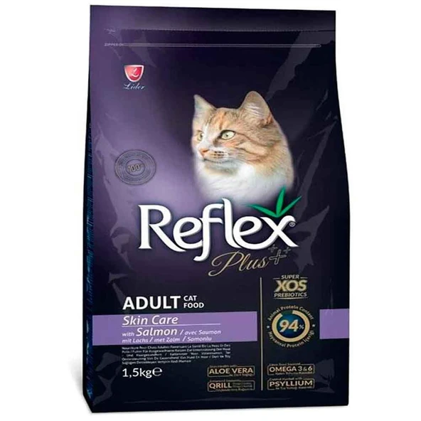 Reflex Plus Skin Care Somonlu Kedi Maması 1.5 Kg ürün görseli 1