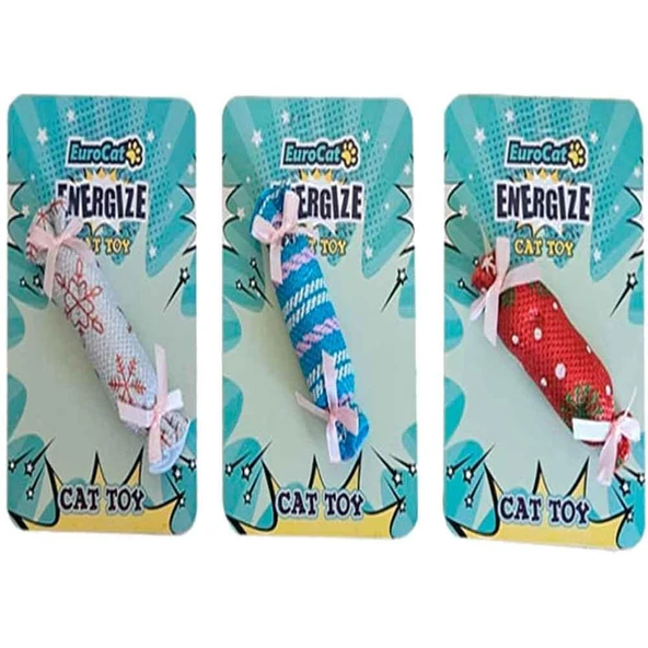 Euro Cat Şeker Örme Kedi Oyuncağı ürün görseli 1