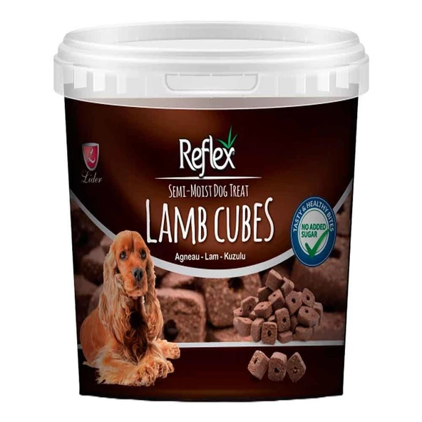 Reflex Kuzulu Yarı Yumuşak Küp Köpek Ödül Maması 500 Gr ürün görseli 1