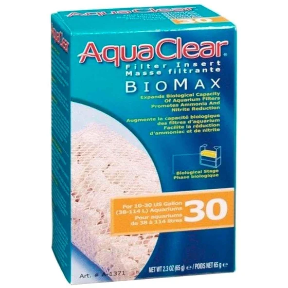 Aqua Clear 30 Akvaryum Filtresi Malzemesi Biomax 40 Gr ürün görseli 1