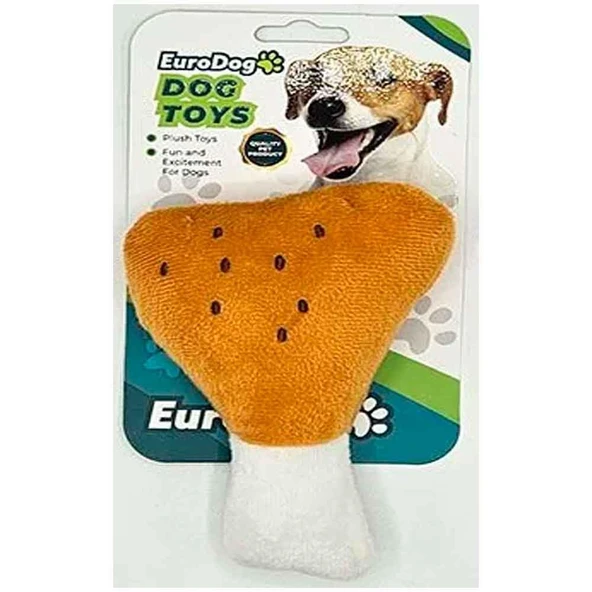 Euro Dog Peluş Etli But Şekilli Köpek Oyuncağı 14x10 Cm ürün görseli 1