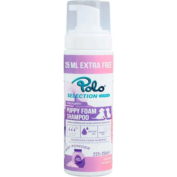 Polo Yavru Köpek İçin Köpük Şampuan 225 Ml ürün görseli 1