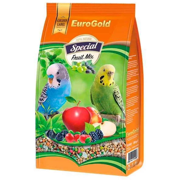 EuroGold Special Meyveli Muhabbet Kuşu Yemi 500 Gr ürün görseli 1