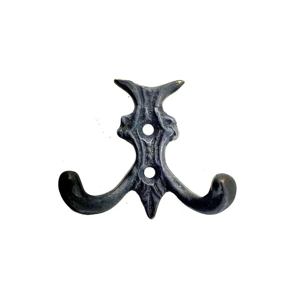 Antika Tarz Dekoratif Pirinç Koç Çiftli Askı - 50x55mm, Oksit ürün görseli 1