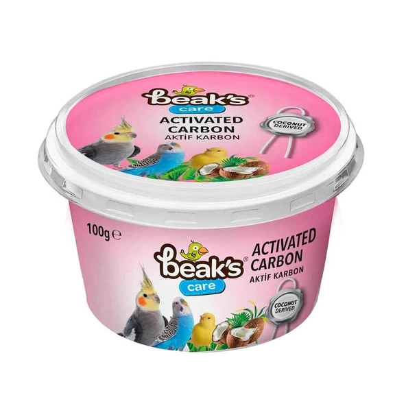 Beaks Kuş Kömürü Hindistan Cevizli Aktif Karbon 100 Gr ürün görseli 1