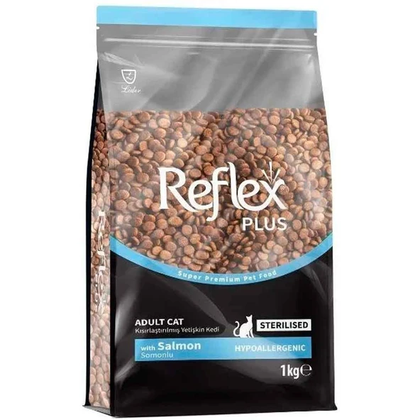 Reflex Plus Somonlu Kısırlaştırılmış Kedi Maması 1 Kg ürün görseli 1