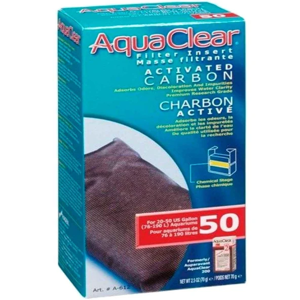 Aqua Clear 50 Akvaryum Filtresi Malzemesi Aktif Karbon ürün görseli 1