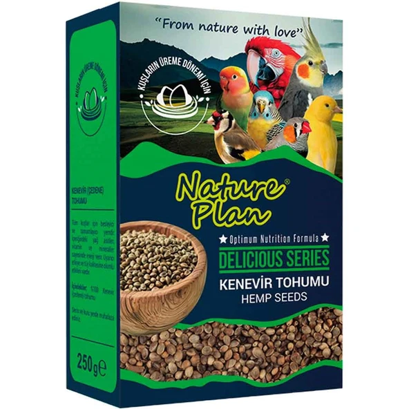 Nature Plan Delicious Serisi Kenevir Tohumu 250 Gr ürün görseli 1