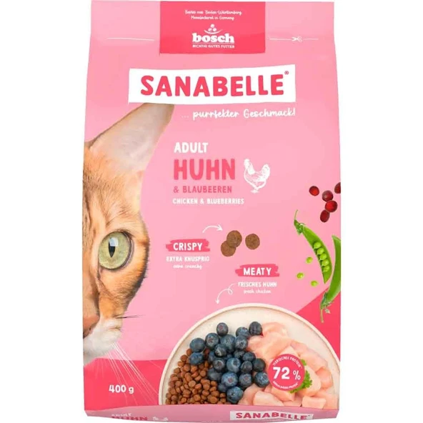 Sanabelle Huhn Tavuklu Kedi Maması 400 Gr ürün görseli 1