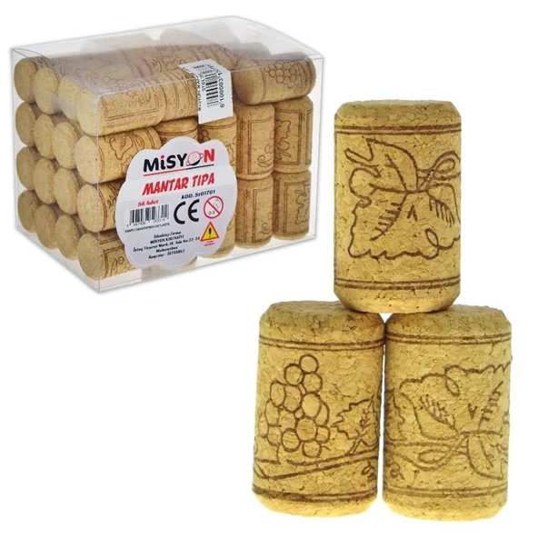 Misyon Mantar Tıpa Msy-6892 (56 Lı Paket) ürün görseli 1