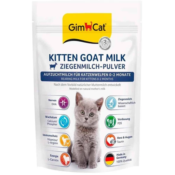 GimCat Kitten Goat Milk Keçi Süt Tozu 200 Gr ürün görseli 1