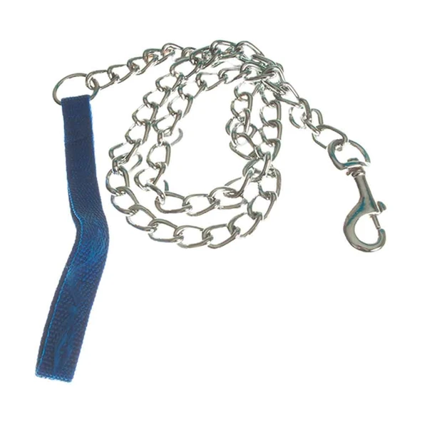 Orijin Pet Köpekler İçin Naylon Saplı Zincir Gezdirme Tasması 120 Cm x 1,6 mm ürün görseli 1