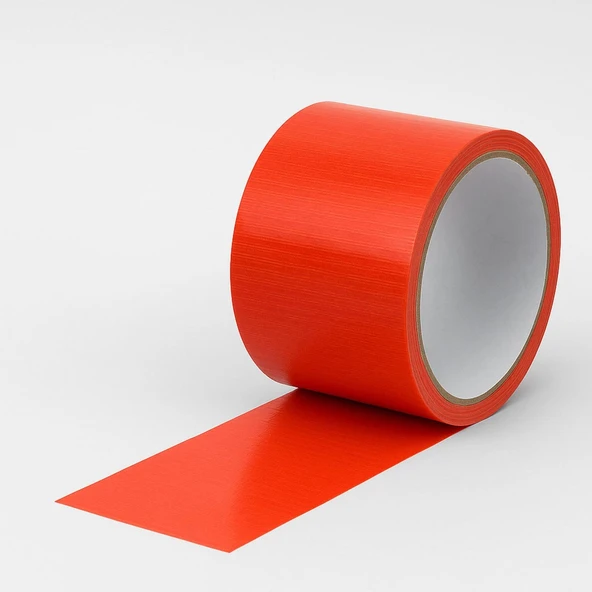 Omeyva Takviyeli Tamir Bandı - İzolasyon Onarım Çadır Bandı - Turuncu - 48 mm x 10 YRD - 1 Rulo ürün görseli 1