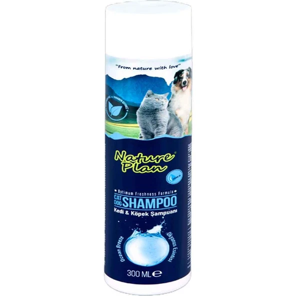 Nature Plan Kedi Köpek Şampuanı Okyanus Esintisi 300 Ml ürün görseli 1