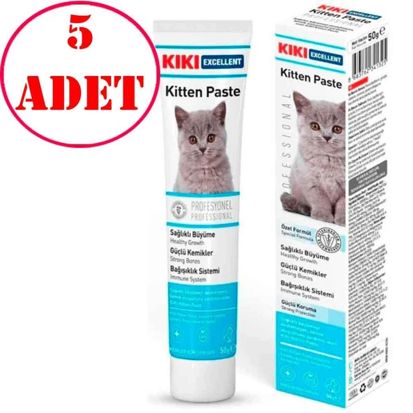 KIKI Excellent Kitten Paste Vitamin 50 Gr 5 AD ürün görseli 1