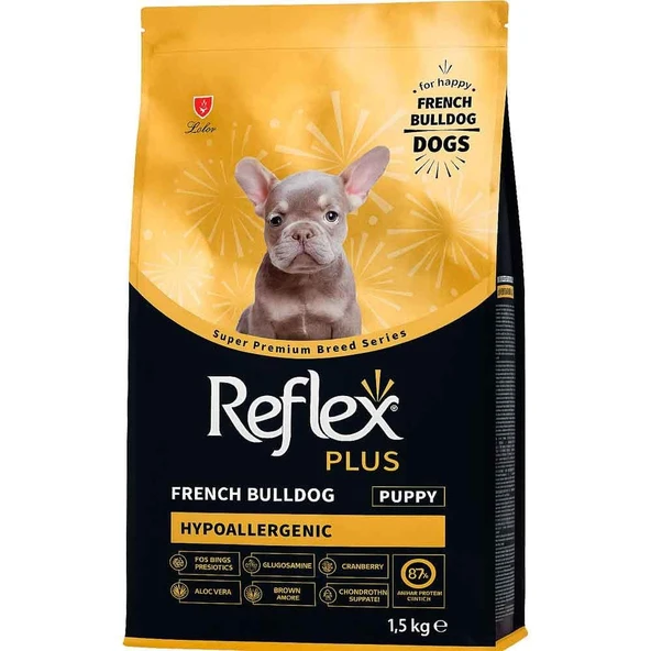 Reflex Plus French Bulldog Yavru Köpek Maması 1.5 Kg ürün görseli 1