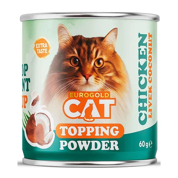 Euro Gold Cat Topping Tavuk Ciğerli 60 Gr ürün görseli 1