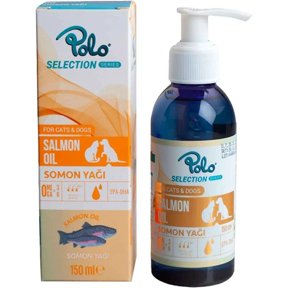 Polo Kedi Köpek İçin Somon Yağı (Salmon Oil) 150 Ml ürün görseli 1