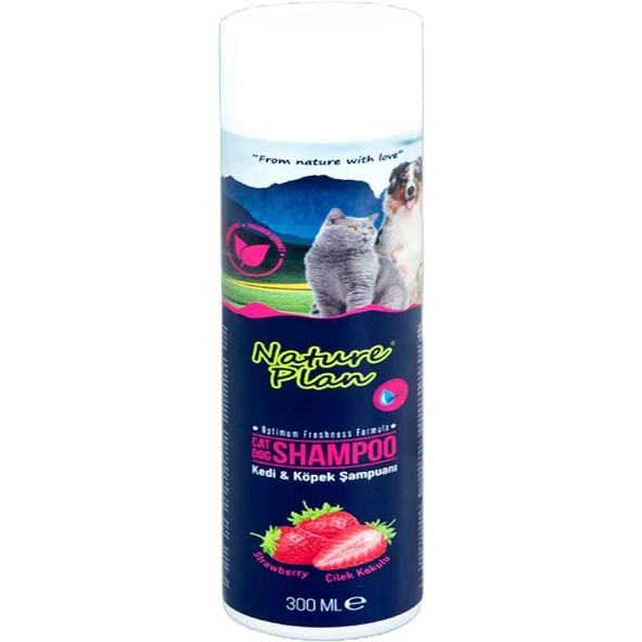 Nature Plan Çilek Kokulu Kedi Köpek Şampuanı 300 Ml ürün görseli 1