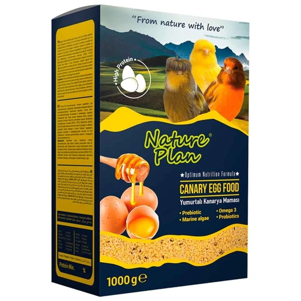 Nature Plan Ballı Yumurtalı Kuş Maması 1 Kg ürün görseli 1