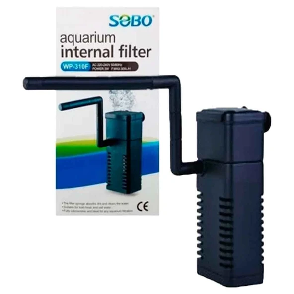 Sobo Akvaryum İç Filtre 300 L/H WP-310F ürün görseli 1