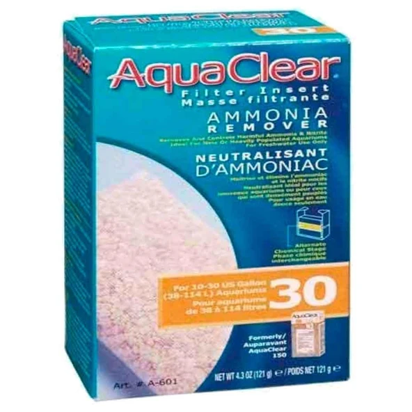 Aqua Clear 30 Akvaryum Filtre İçin Yedek Amonyak Giderici 120 Gr ürün görseli 1