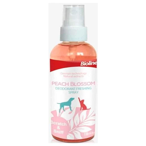 Bioline Kedi ve Köpek Parfümü Peach Blossom 118 Ml ürün görseli 1