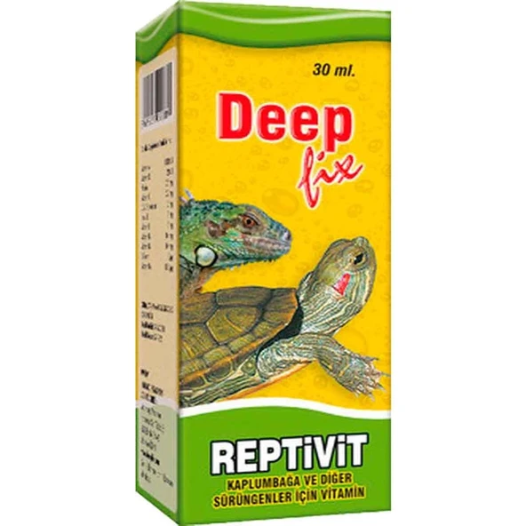 Deep Fix Reptivit Kaplumbağa Vitamini 30 Cc ürün görseli 1