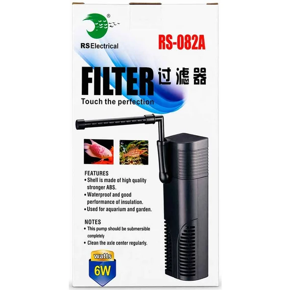 RS Akvaryum İç Filtre 450 L/H 6 W-082A ürün görseli 1